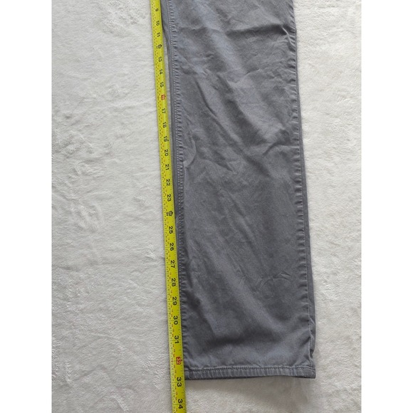 Bonobos Mens Slim Fit Grey Chino Pants 5-Pocket Stretch Cotton 36x34 Mens Grey - Picture 3 of 8